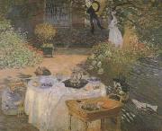 Claude Monet The lunch (san27) Spain oil painting artist